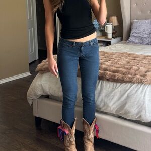 Jessica Simpson Dark Blue Skinny Jeans